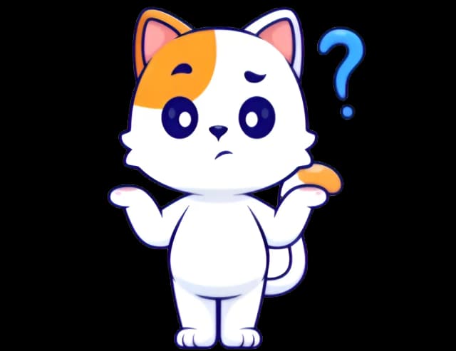 Cat illustration for Randomeower frequently asked questions